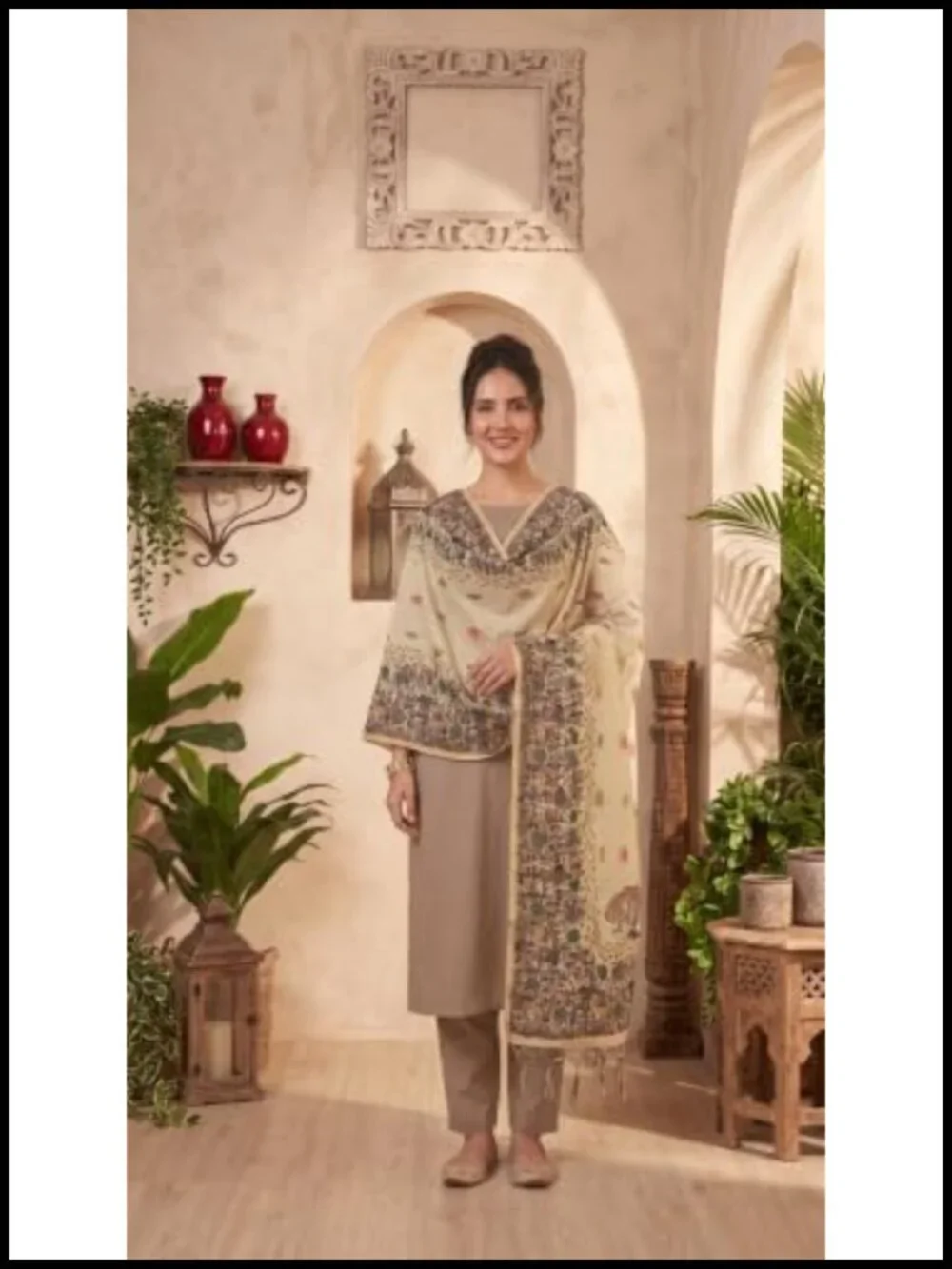Women Chiffon Dupatta Scarf Shawl Wrap Indian Ethnic Festive Wear